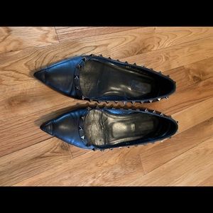 Valentino black flats